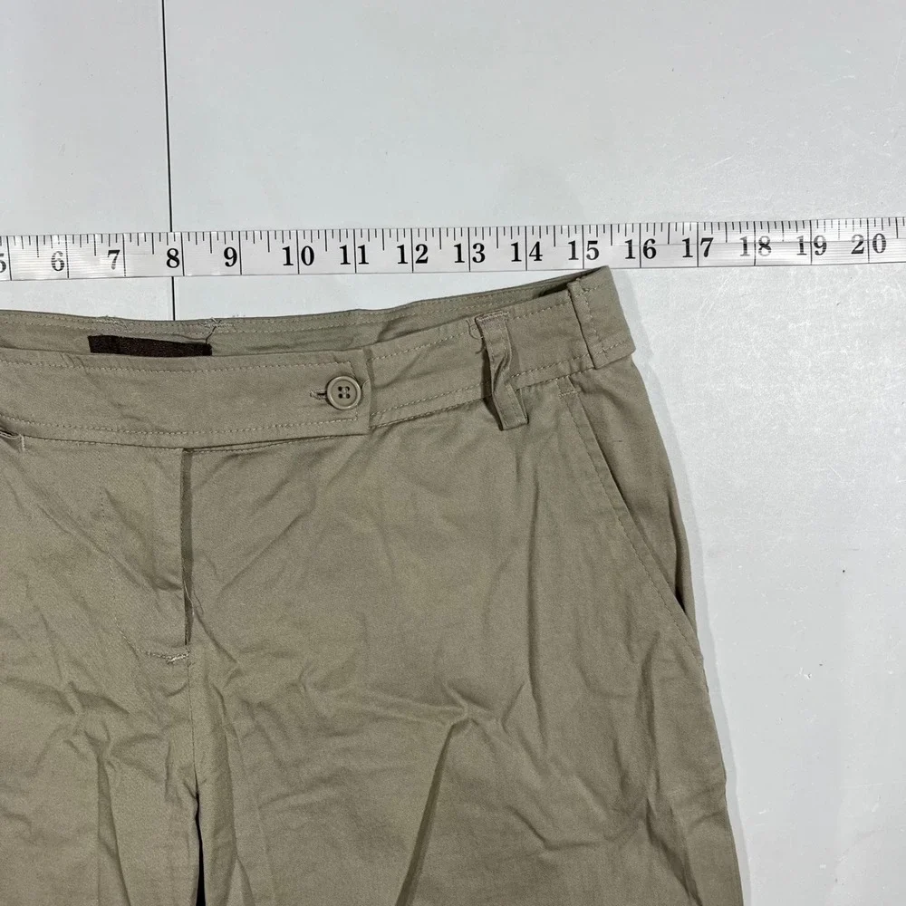 UrbanBehavior Y2K Baggy Preppy Old Money Wide Leg Bermuda Shorts Womens Medium